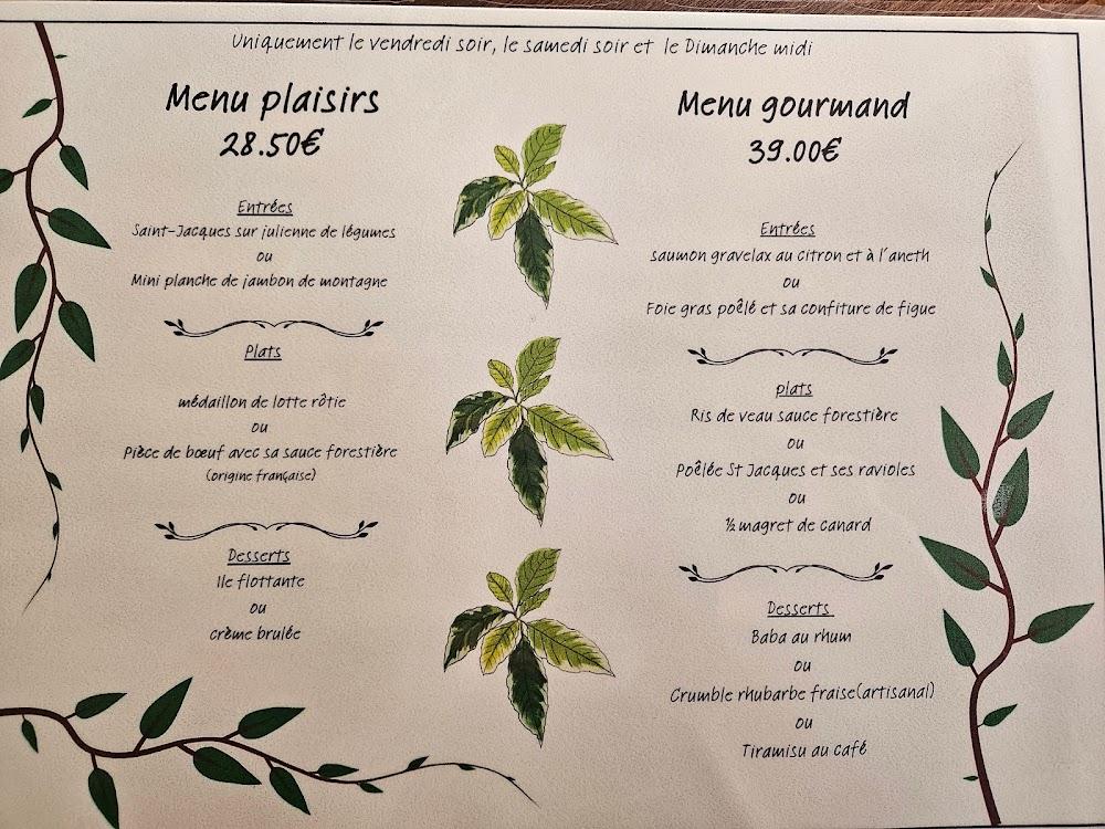 La Belle Epoque - Menu Image 2